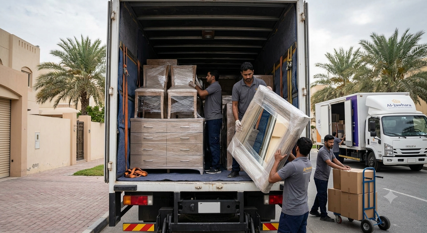 الدليل الشامل لخدمات نقل العفش ببريدة والقصيم من شركة الجوهرة: أمان، سرعة، واحترافية متكاملة
